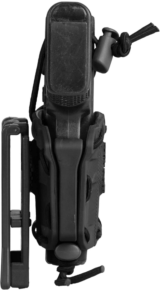 fondina bungy Small auto ambidestra nera 