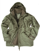 MIL-TEC Parka ECWCS con cappuccio impermeabile e traspirante imbottitura staccabile VERDE MILITARE