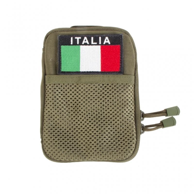 Carica immagine in Galleria Viewer, Tasca multiuso ma16 organizer porta blocknotes VERDE OLIVA 

