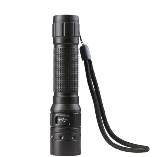 Torcia ricaricabile OPERATOR MT1R 500 lumen nera 