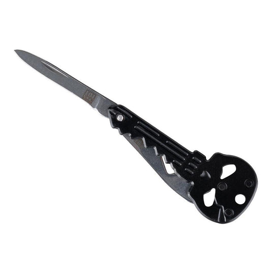 Portachiavi pocket knife punisher skull nero<BR/> 