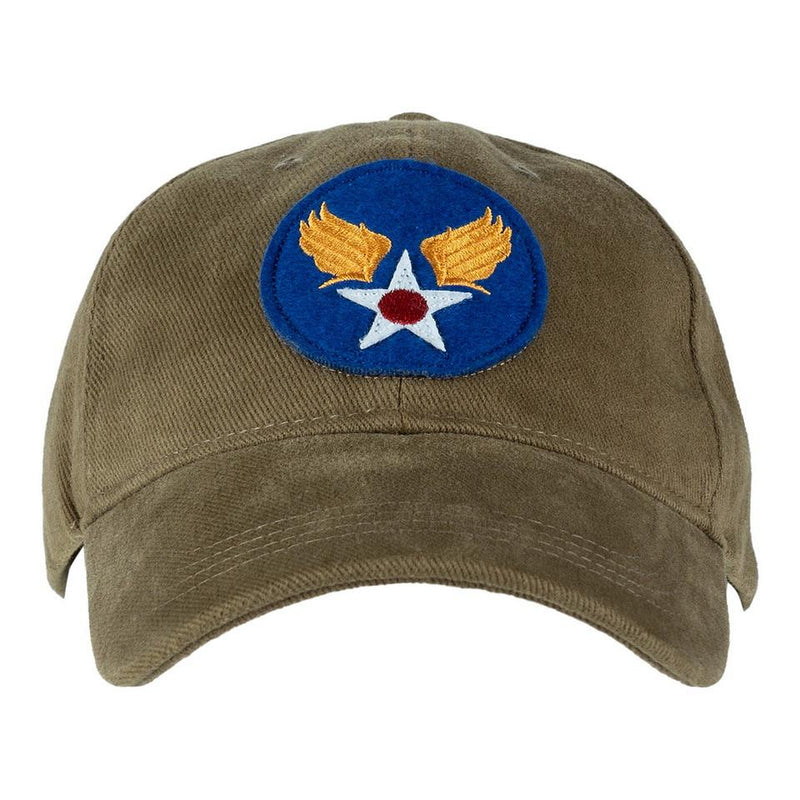 Carica immagine in Galleria Viewer, Cappello Baseball Cap Brushed USAAF verde 
