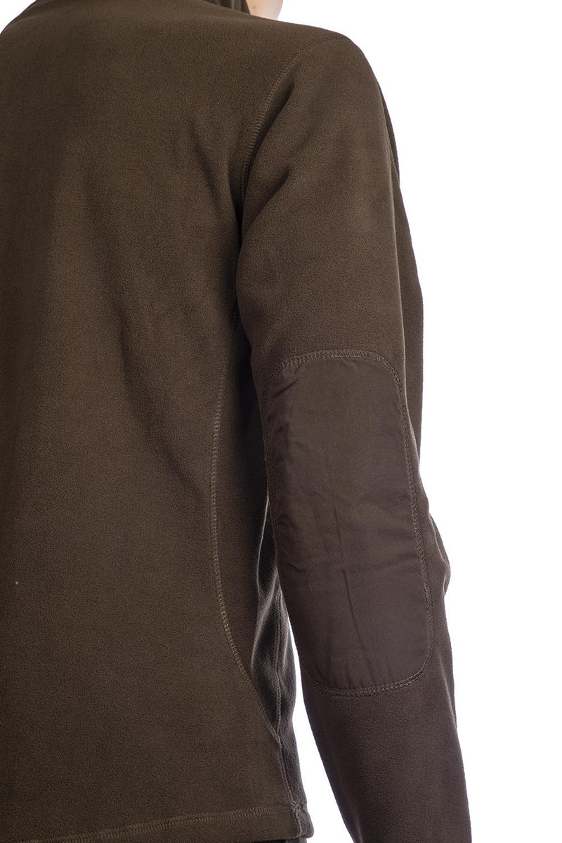 Load image into Gallery viewer, Maglia in pile polare 230gr\mq anti-pilling ,collo alto verde militare 

