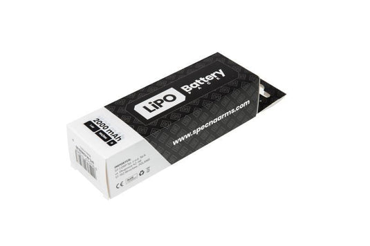 batteria lipo 7,4 v 2000 mah 15 / 30c - nunchuck - t-connect (deans) 