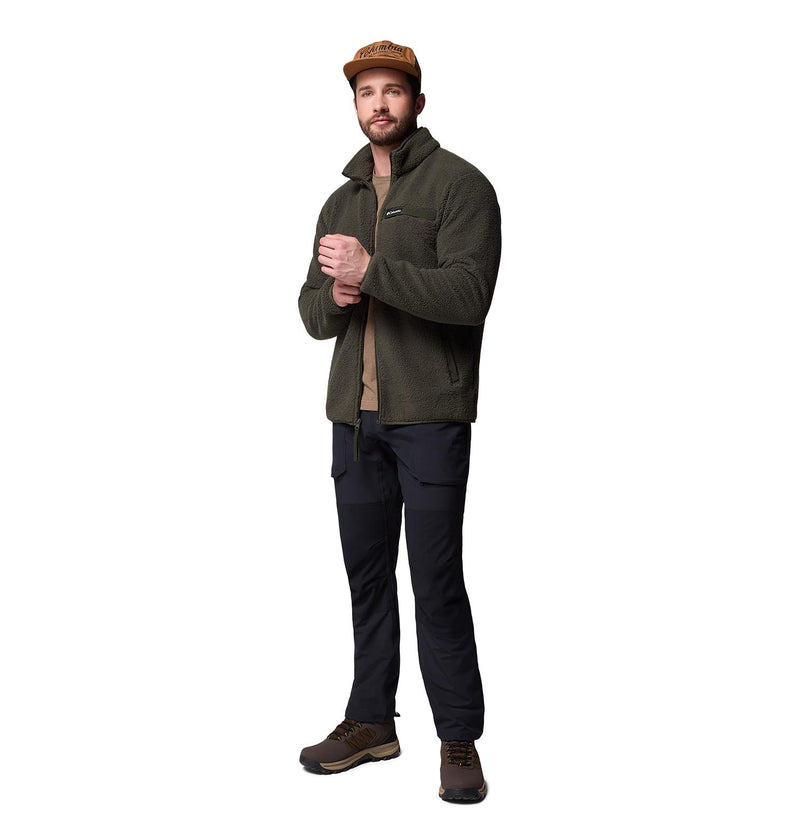 Carica immagine in Galleria Viewer, Giacca in pile Sherpa Rugged Ridge™ da uomo VERDE<BR/> 
