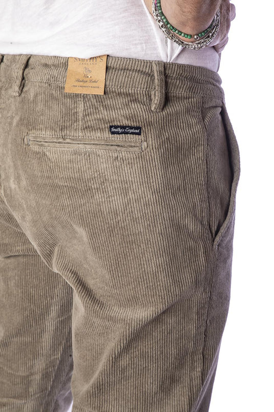 Smithy's pantaloni chino's  uomo velluto a coste 