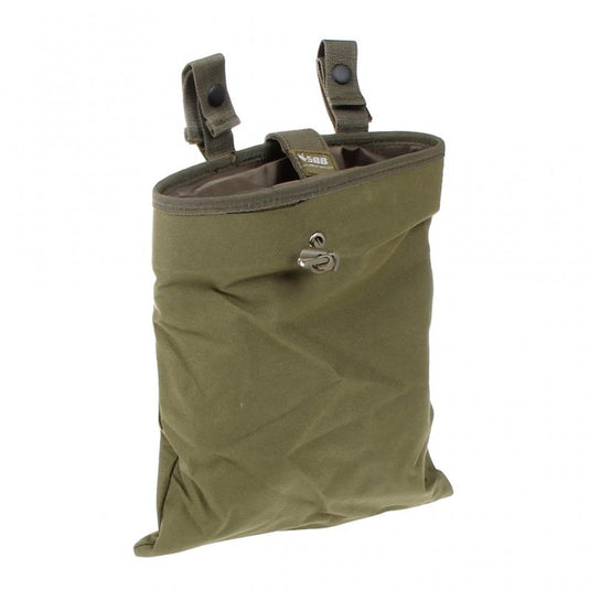 tasca richiudibile porta caricatori esausti in cordura VERDE OLIVA 