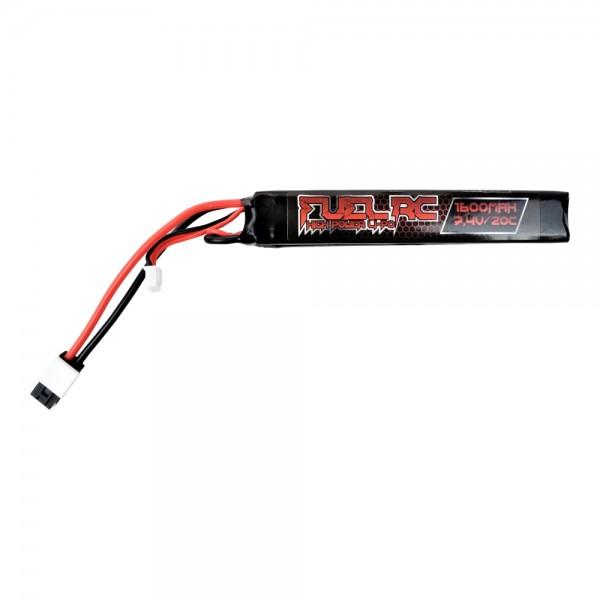 Load image into Gallery viewer, fuel batteria li-po 7.4v x 1600mah nunchuck slim 
