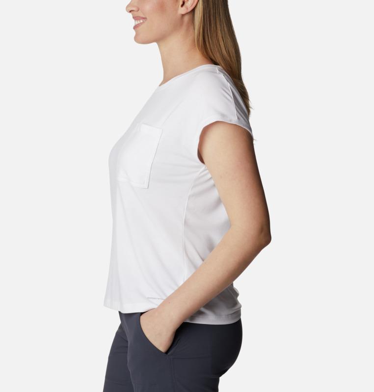 Carica immagine in Galleria Viewer, boundless trek™ short sleeve tee columbia da donna bianca 
