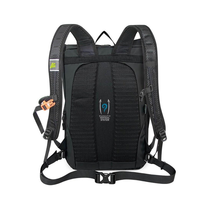 Carica immagine in Galleria Viewer, Zaino city ROLL UP 22 l. Nero by MARSUPIO 

