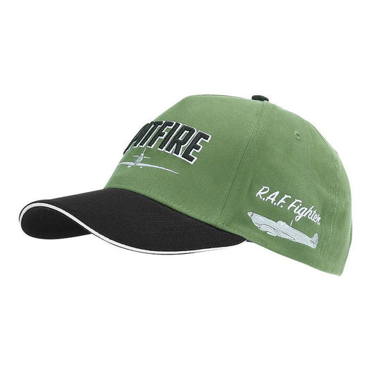 Cappellino Baseball cap Spitfire 3D ricamato Verde 