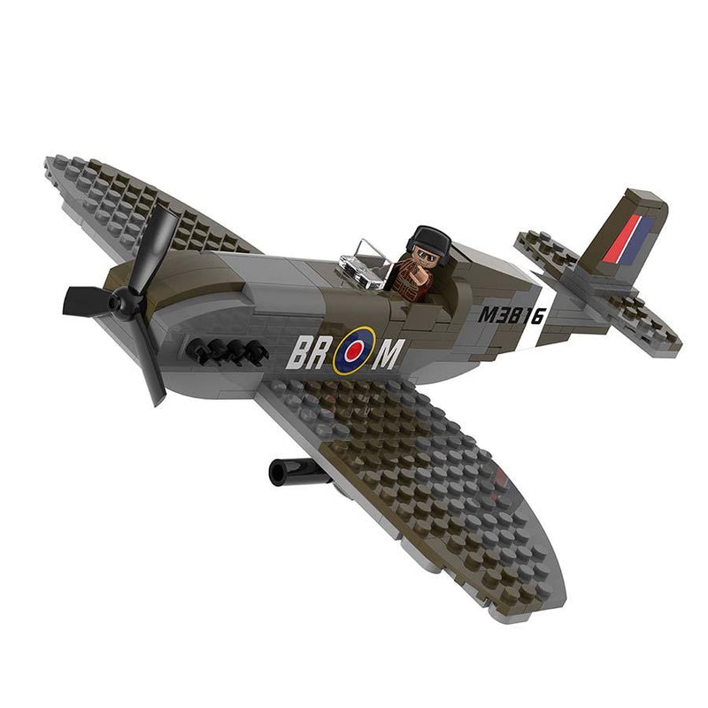 Load image into Gallery viewer, sluban wwii supermarine spitfire m38-70071 
