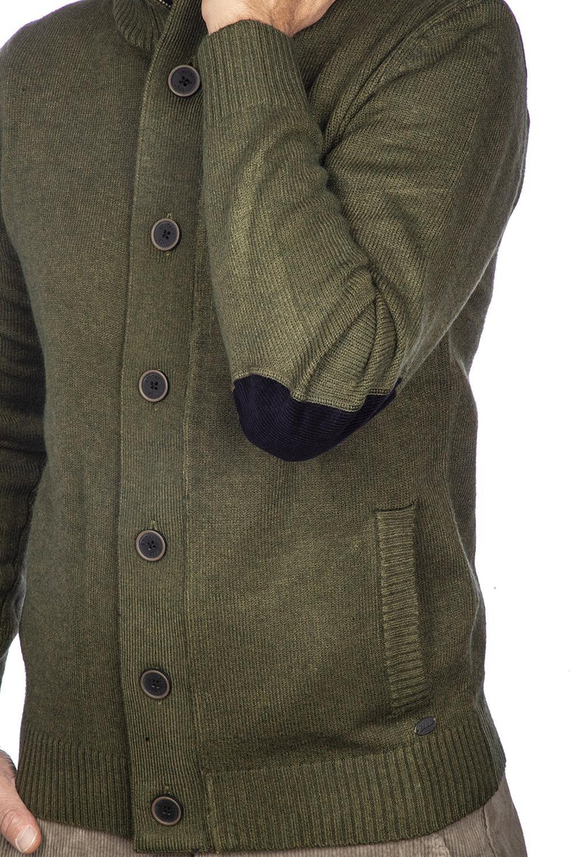 Carica immagine in Galleria Viewer, Smithy's maglia cardigan uomo con bottoni e zip 
