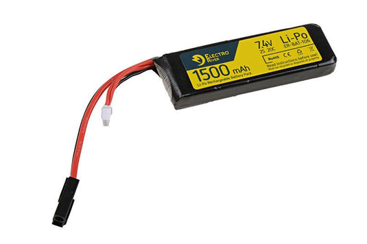 lipo 7.4v 1500mah 20 / 40c 