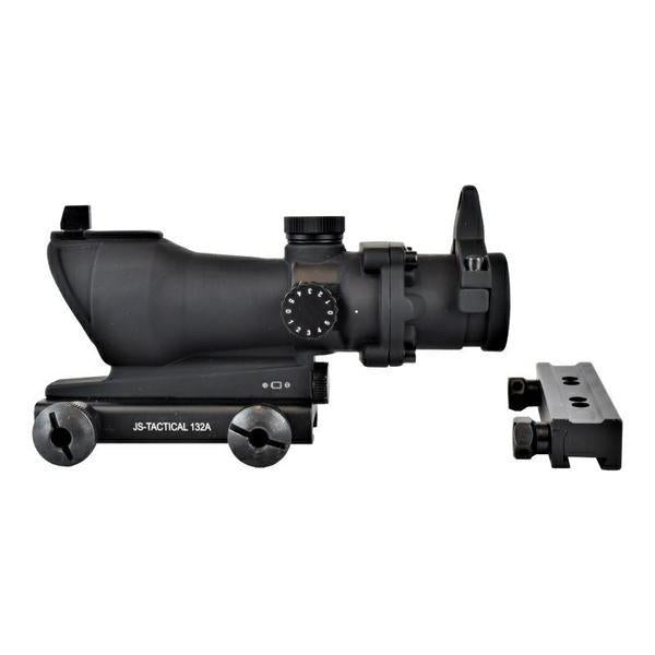 Load image into Gallery viewer, js-tactical red dot lente 32mm con attacchi 20mm e 11mm 
