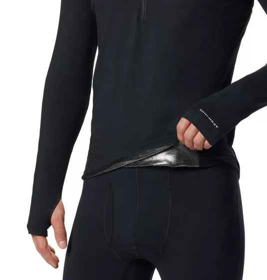 MAGLIA INTIMA MEZZA ZIP COLUMBIA OMNI-HEAT 