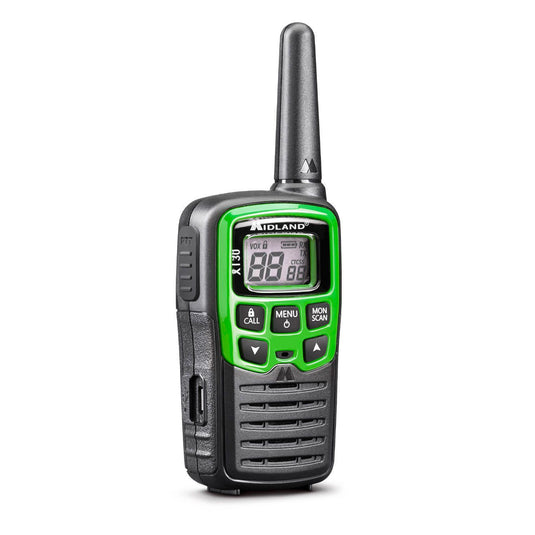 xt30 -2radio pmr446+6 batt+cavo usb 2vie+<BR/>clip<BR/> 