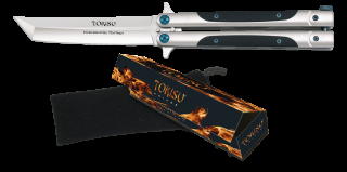 Coltello butterfly lama tanto in acciaio 7cr17mov TOKISU 