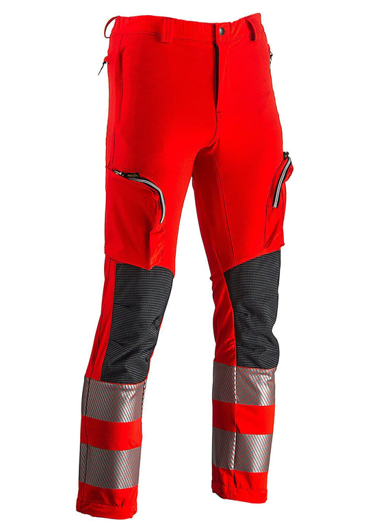 Reverse pantaloni vertical ANPAS ROSSO FLUO 