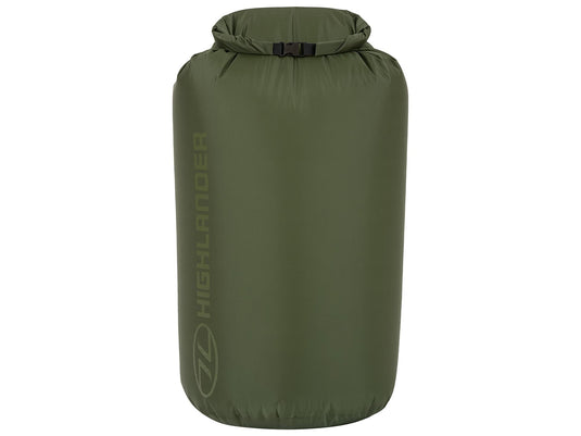 Highlander X-light dry sack 13 lt sacco stagno verde oliva 