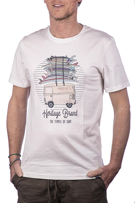 T-shirt uomo Smithy's stampata<BR/><BR/> 