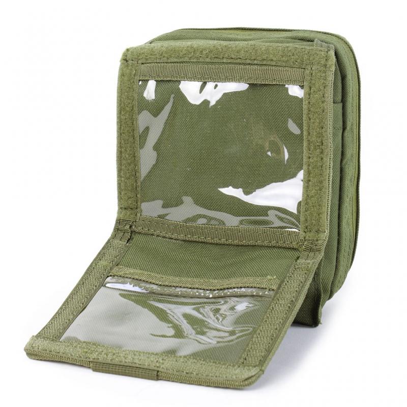 Load image into Gallery viewer, PORTA MAPPA ACCESSORIATO MA35 MOLLE VERDE OLIVA 
