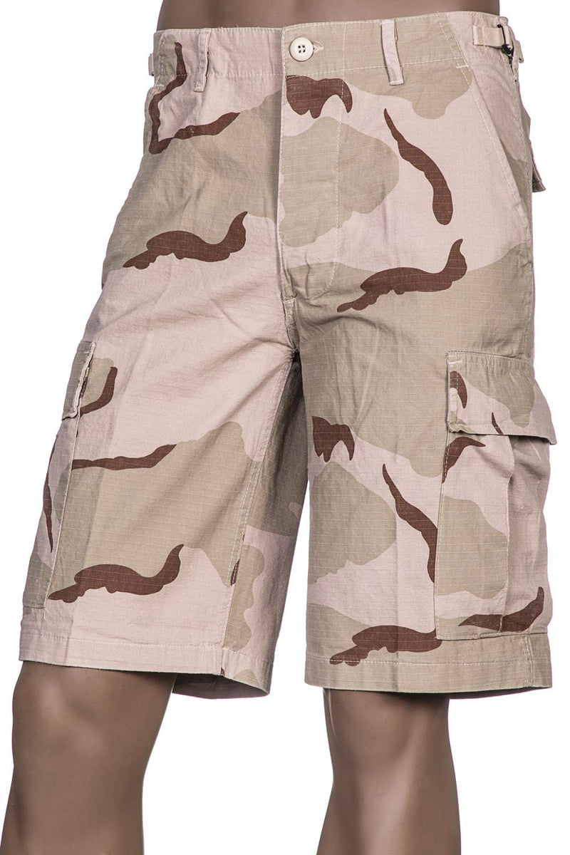 Load image into Gallery viewer, Bermuda BDU style cotone  rip stop camouflage desert 3 color 
