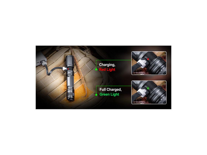 Load image into Gallery viewer, NEXTORCH TORCIA TATTICA RICARICABILE 
