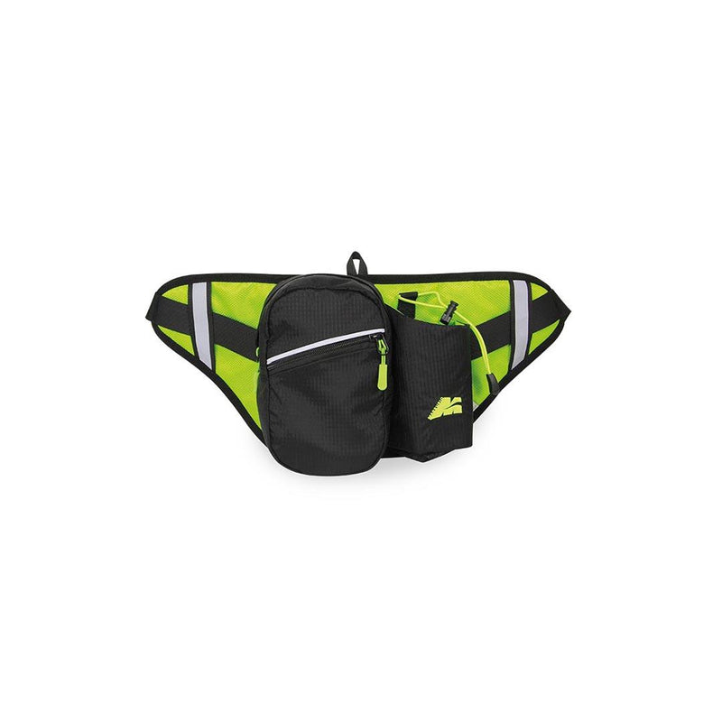 Load image into Gallery viewer, Marsupio porta borraccia SOFT Nero e Verde 
