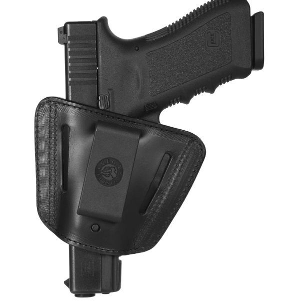 Carica immagine in Galleria Viewer, fondina in cuoio per arma corta nterna esterna glock 17\22 
