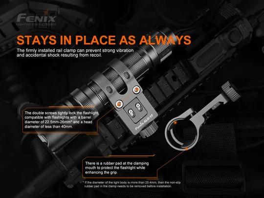 Load image into Gallery viewer, Fenix alg-15 supporto tattico per montaggio su rail da 22mm 
