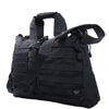 CONDOR borsa aviatore con tracolla sistema molle nera