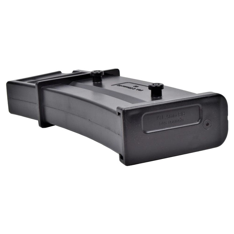 Carica immagine in Galleria Viewer, D|BOYS CARICATORE MID-CAP 140 COLPI IN POLIMERO PER G36 NERO 
