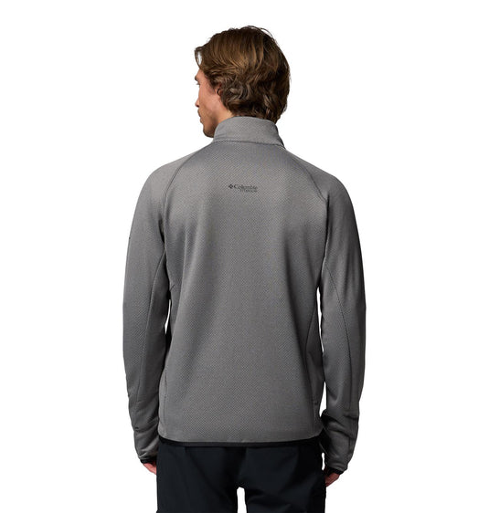 Giacca tecnica in pile Triple Canyon™ II Grid da uomo City Grey 