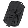 CONDOR tasca doppia con cerniera molle ma45 NERO