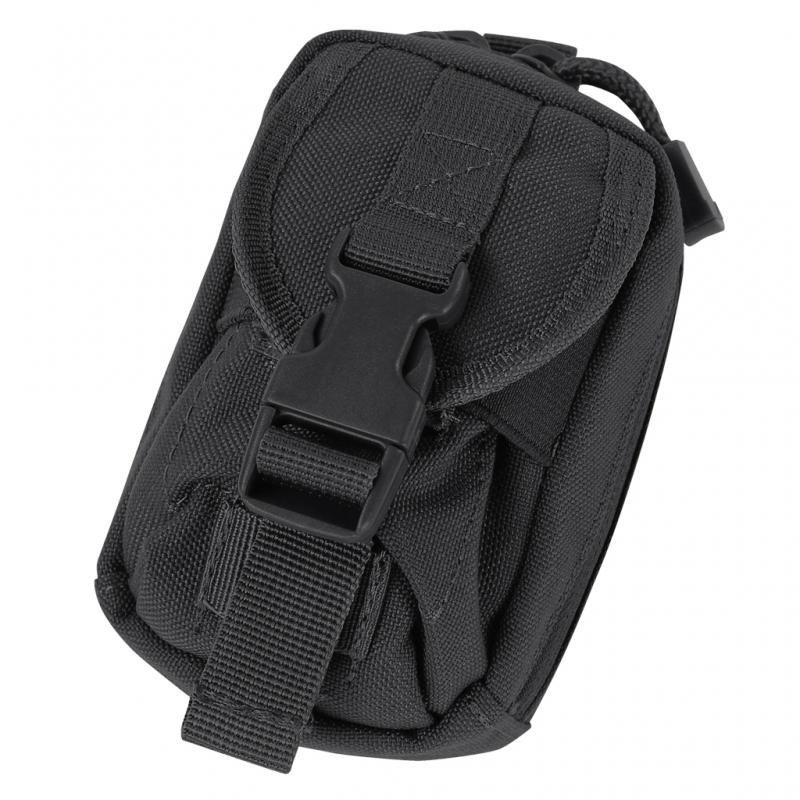 Load image into Gallery viewer, tasca doppia con cerniera molle ma45 NERO 
