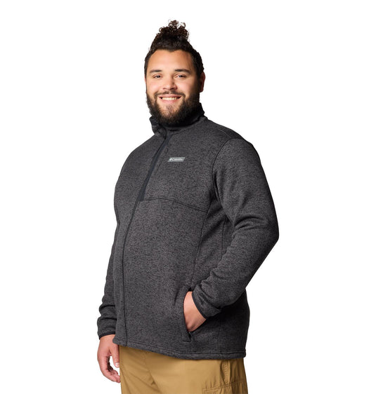 Giacca in pile Sweater Weather™ II da uomo -  taglie forti Nero 