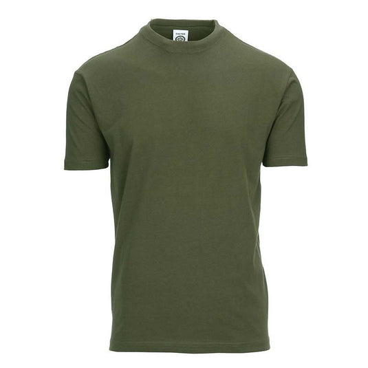Tshirt militare 100% cotone ESERCITO Verde oliva Manica corta 