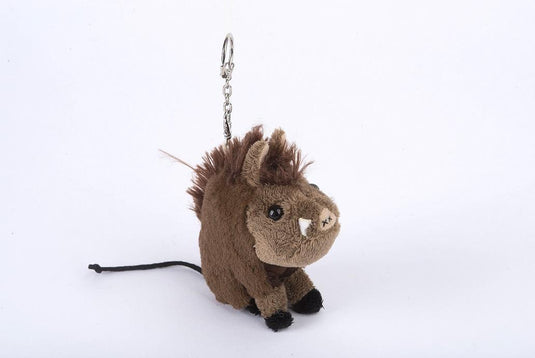 portachiavi cinghiale peluche cm 10 