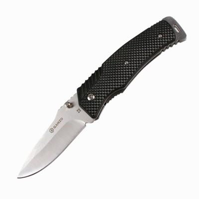 ganzo coltello chiudibile manico lama cm 8 nero 
