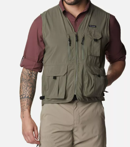 Load image into Gallery viewer, Gilet Silver Ridge™ utility vest Columbia Sportswear STONE GREEN 

