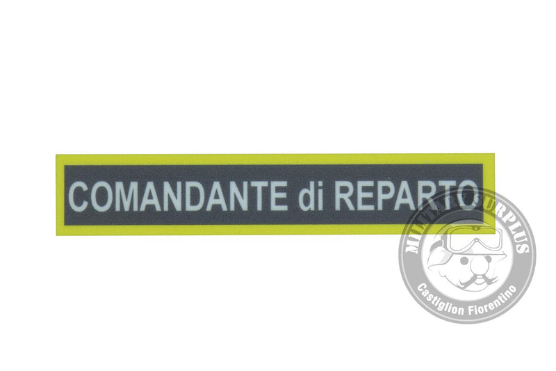 Carica immagine in Galleria Viewer, Targhetta COMANDANTE di REPARTO GdF 
