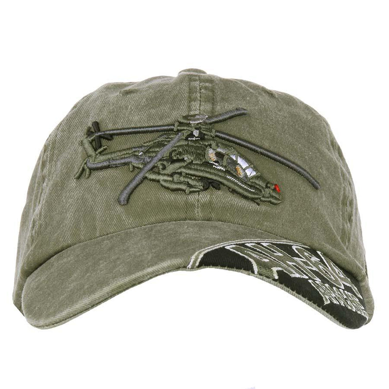 Carica immagine in Galleria Viewer, Cappellino Baseball AH-64 Apache stone washed 
