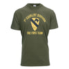 101 INC Printed T-shirt 101 Air Cavalry GREEN