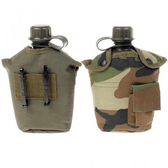 borraccia us in plastica con fodera in cordura WOODLAND 