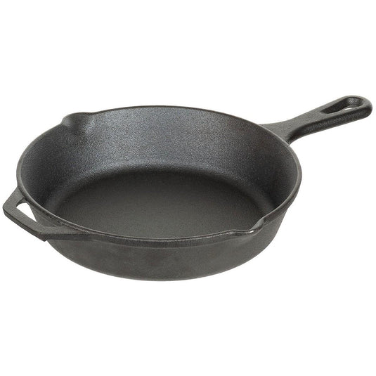 padella in ghisa con manico, diametro circa 26 cm 