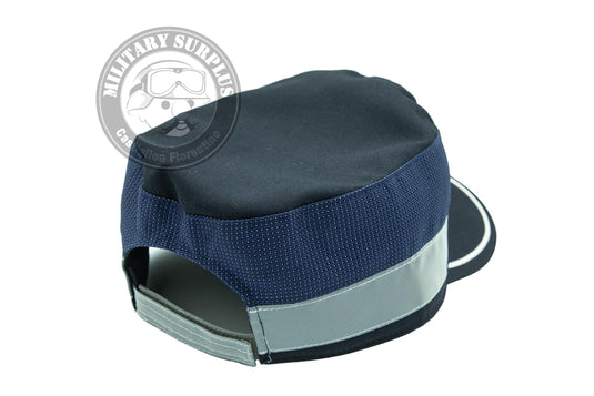 Berretto Pasubio POLIZIA LOCALE con logo TOSCANA  misto cotone colore blu 