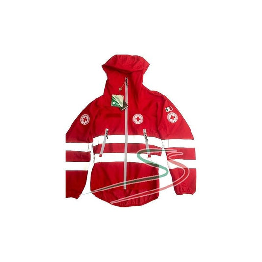 Giubbino impermeabile guscio tipo kway area1 Croce Rossa Italiana 