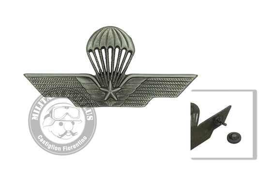 Brevetto metallo para' MILITARE  con viti 