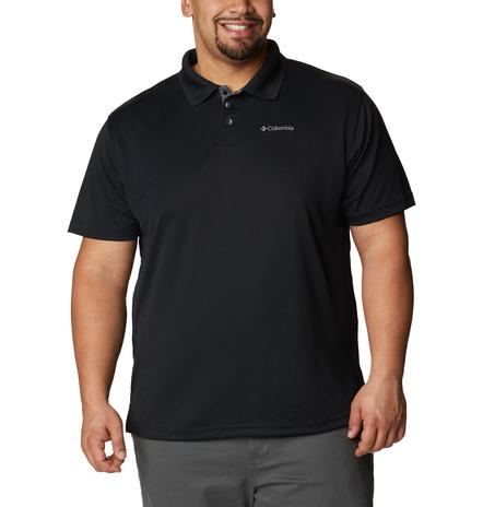 Load image into Gallery viewer, Polo Utilizer™ da uomo Columbia TAGLIE GRANDI NERO 
